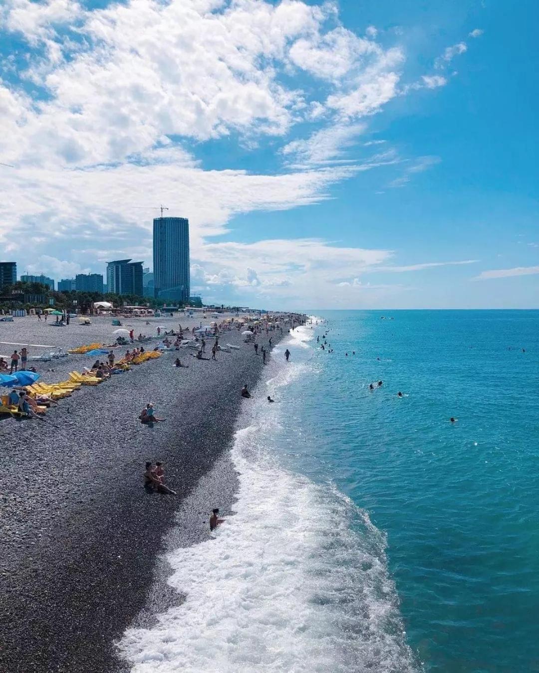 Elegance Sea View Aparthotel In Orbi City Batumi Kültér fotó